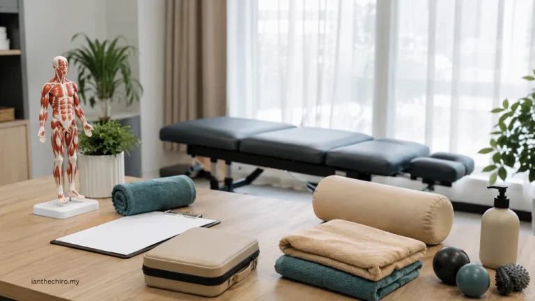 Clinic care options showing dry needling vs massage for muscle tightness