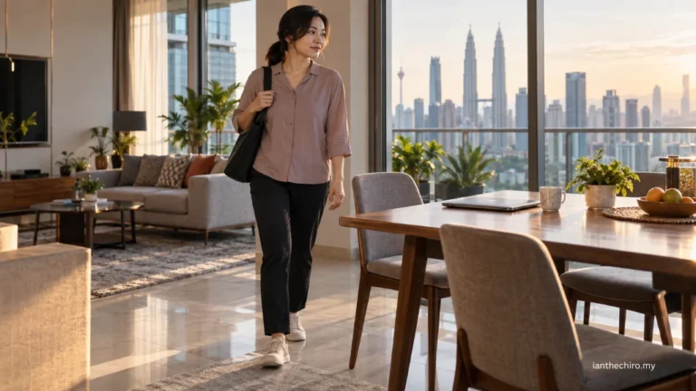 Asian Malaysian adult gradually returning to normal activity during sciatica recovery