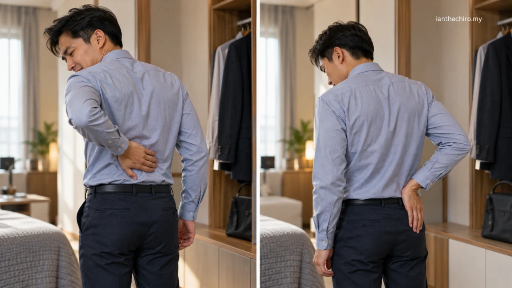 Shoulder Pain When Reaching Behind Your Back: What Could It Mean? 2 Pain-limited behind-the-back shoulder reach compared with restricted stiff shoulder reach